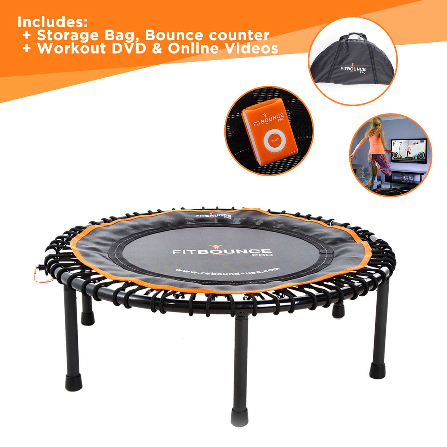 Fit Bounce Pro Bungee Rebounder