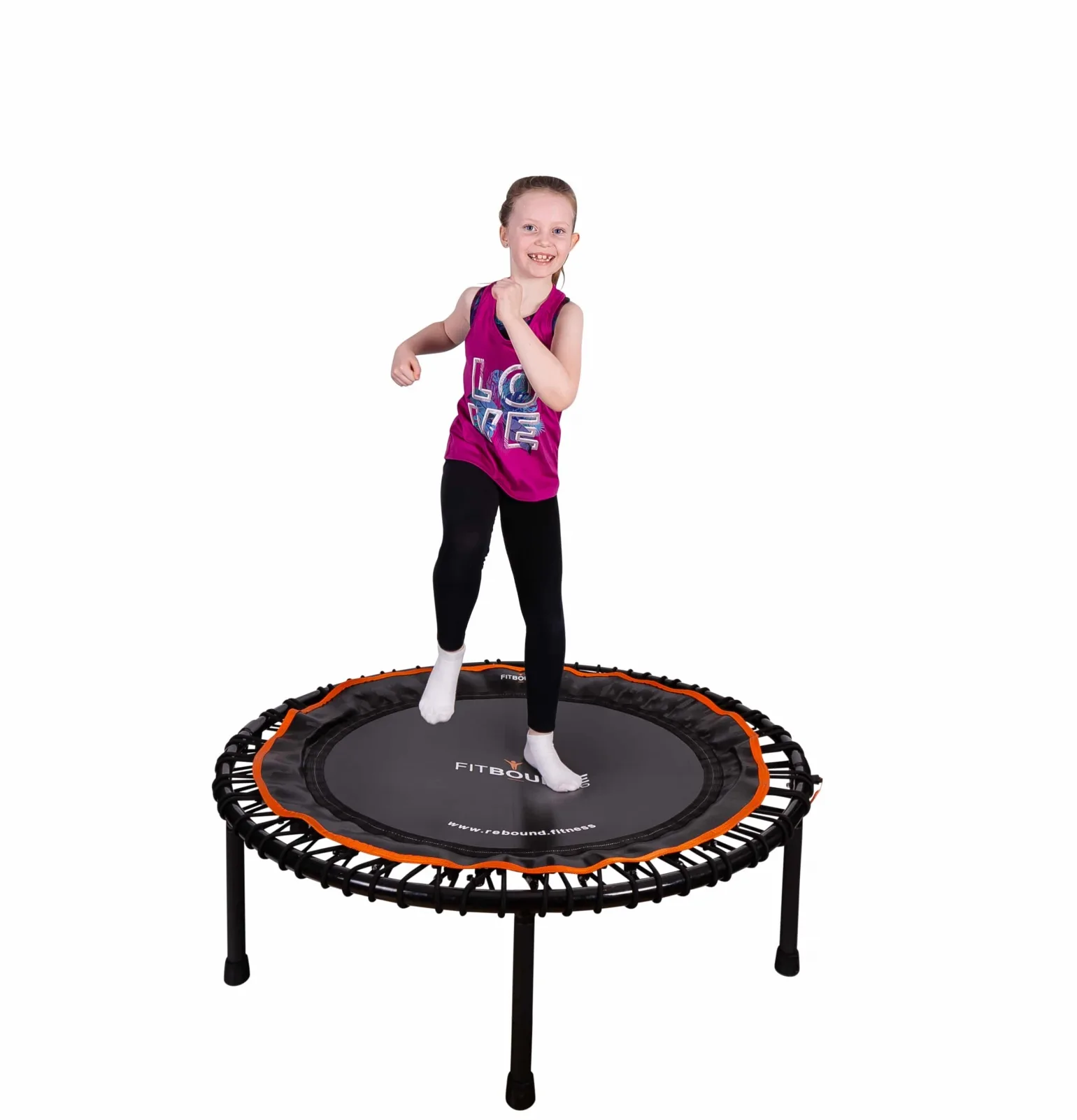 Rebound therapy Fit Bounce Pro XL rebound action shot