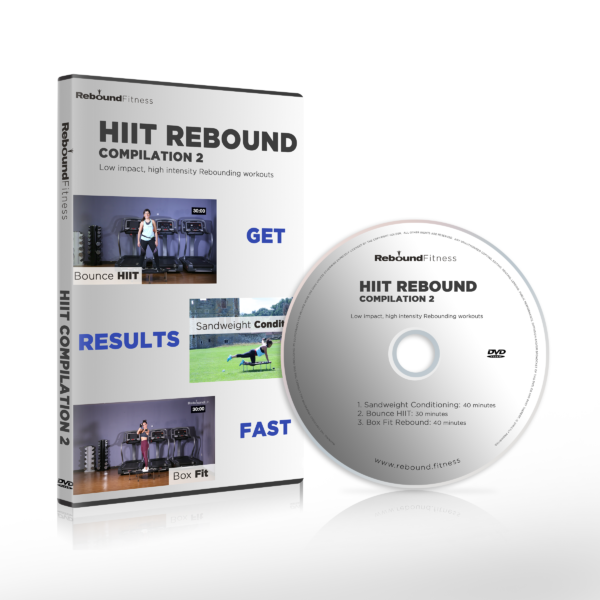 Hiit mini trampoline workouts on DVD compilation 2